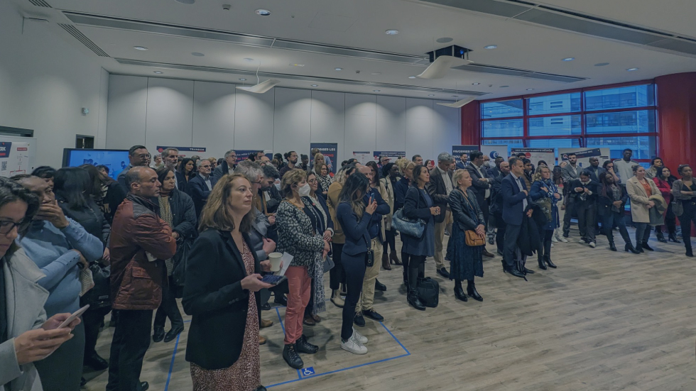 Présentation des actions partenariales de Visions et de la Cité des métiers du Grand Roissy – Le Bourget au Hub des partenaires de Paris CDG Alliance